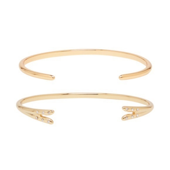 Michelle Campbell Gold Talon Bracelet Set - Picture 1 of 3